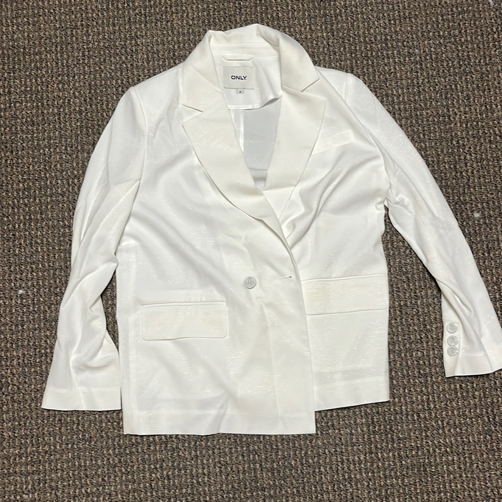 White blazer, formal, women